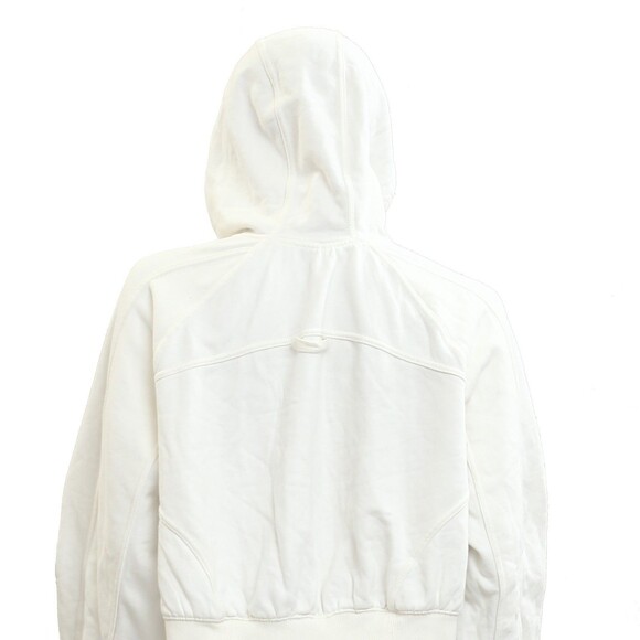 Free People FP Movement Side Line Zip Hoodie Jacket Top Ribbed White XS 281989 - Picture 10 of 10